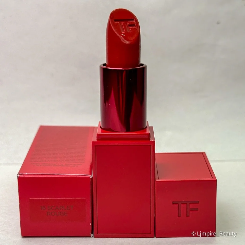 🆕 TOM FORD Love Collection Lip Color Matte Scarlet Rouge Lipstick NIB